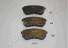 КОЛОДКИ ТОРМОЗНЫЕ ДИСКОВЫЕ ЗАДН HYUNDAI I10, KIA PICANTO 1.0-1.2ICRDI 04 PPK04AF JAPANPARTS