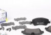 142116_колодки дисковые задние! \ Ford Transit/Tourneo Custom 300 2.20TDCI 12> 142116 ICER