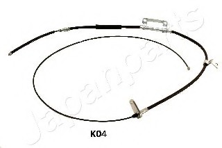 BCK04 JAPAN ТРОС СТОЯНОЧН ТОРМОЗА ПРАВ KIA CARNIVAL II 2.52.9CRDI 01 (DRUM) L=2700 MM BCK04 JAPANPARTS