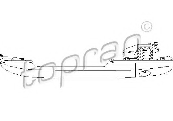 Ручка пер.=зад. двери 109911