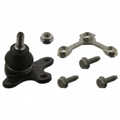 14424F_опора шаровая левая к-кт! \ VW Polo all 95-02/Lupo, Seat Arosa all 97> 14424 FEBI