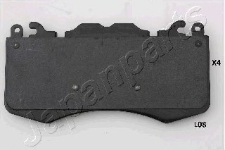 PAL08AF JAPAN КОЛОДКИ ТОРМОЗНЫЕ ДИСКОВЫЕ ПЕРЕДН RANGE ROVER SPORT 5.0I V82.7TD V6 05 PAL08AF JAPANPARTS