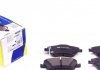 181869_колодки дисковые передние! \ Toyota Auris 1.4VVTi/1.6VVTi/1.4D-4D 07> 181869 ICER
