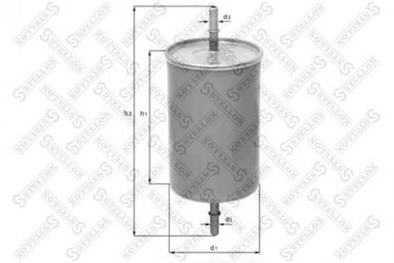 2100470SX STELLOX 21-00470-SX_фильтр топливный! \ Chevrolet/Daewoo Kalos 1.2/1.4 16V 02> 2100470SX STELLOX