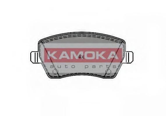 JQ1013398 KAMOKA (Польша) КОЛОДКА ТОРМОЗНАЯ RENAULT DUSTER 10-NISSAN NOTE 06-RENAULT CLIO III 05- JQ1013398 KAMOKA