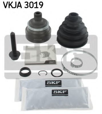 VKJA3019_ШРУС зовнішній к-кт! ABS \ Audi 80/A4 & 4WD 1.6-2.0i/1.6/1.9TD <00 VKJA3019 SKF