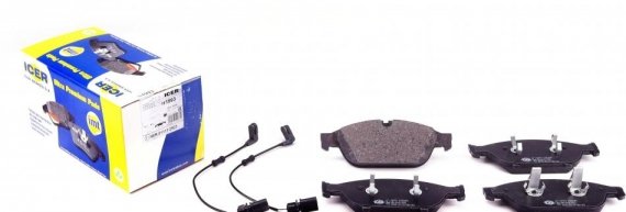 181993_колодки дисковые передние! \ Audi A6/A7/A8 2.8FSi/4.2FSi/3.0TDi 09> 181993 ICER