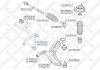 56-51016-SX_тяга стабилизатора переднего правая! \ Hyundai Getz 02> 5651016SX STELLOX