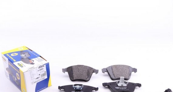 181653 ICER 181653_колодки дисковые передние ! \ Audi A3 Berlina/Sportback 3.2iV6 03> 181653 ICER