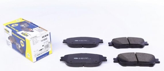 181690 ICER 181690_колодки дисковые передние ! lexus es, toyota camry 2.4-3.0i 91-06 181690 ICER