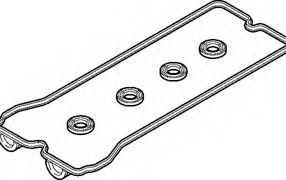 457040 ELRING (Germany) Комплект прокладок, кришка головки циліндра ELRING