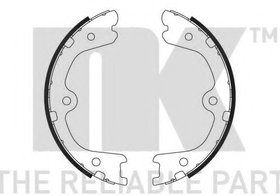 2722798 NK Колодки гальмівні стояночного гальма