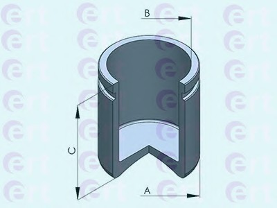 151206C ERT Поршень суппорта Infiniti EX35, G37, M37 3.5-3.7 (08-) d=45mm 151206-C 151206C ERT