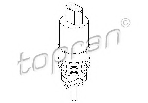 500555 TOPRAN (Germany) Помпа омивача