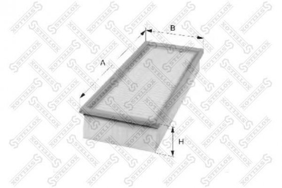 7100522SX STELLOX Фільтр повітряний Ford Mondeo 1.6i-2.0i & 16V 93>