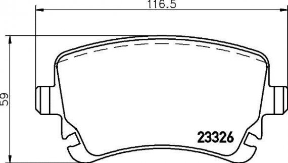 P85143_колодки дисковые задние! \ Audi A4/A6/A8 2.8-4.2/3.0TDi 02> P85143 BREMBO