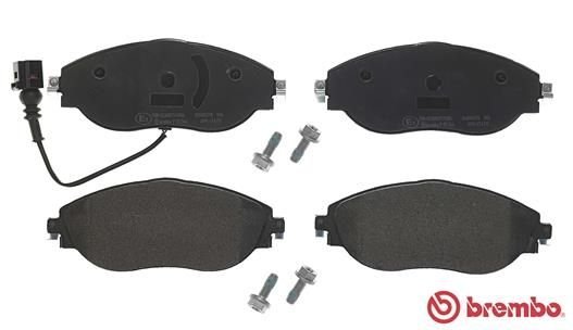 P85144 BREMBO (Германия) Колодки гальмівні SKODA OCTAVIA 12-/VW GOLF 12-/PASSAT 08-передні P85144 BREMBO