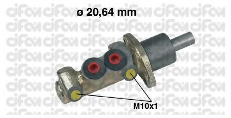 202125 CIFAM 202-125_=T2068 [460194] !гл.торм.цил. \ Peugeot 405 88-95 (Bendix) 202125 CIFAM