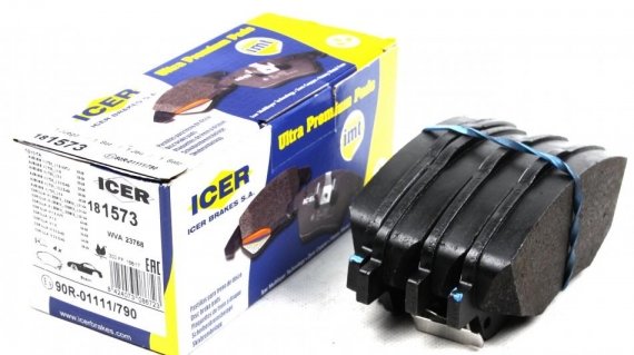 181573 ICER 181573_колодки дисковые передние! \ Toyota Avensis 1.6i-2.4D4-D 03> 181573 ICER