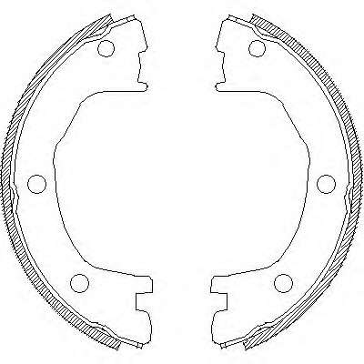 Фото 4712.00_колодки ручника ! \ Iveco Daily II 29 L9/11/35 S/C11 99> 471200 REMSA 4712.00_колодки ручника ! \ Iveco Daily II 29 L9/11/35 S/C11 99> 471200 REMSA