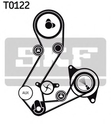 VKMA04107 SKF VKMA04107_рем.к-кт ГРМ! \ Ford Escort/Fiesta/Mondeo 1.8D/TD 96> VKMA04107 SKF