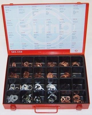 Фото набор кольцевых прокладок маслосливной пробки (405 штук) elring 505550 elring 505550 ELRING (Germany) 505550 ELRING (Germany) НАБОР КОЛЬЦЕВЫХ ПРОКЛАДОК МАСЛОСЛИВНОЙ ПРОБКИ (405 ШТУК) ELRING 505550 ELRING