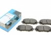 Колодки тормозные TOYOTA YARIS 06- (Япония) с АБС передние KBP9097 KAVO PARTS