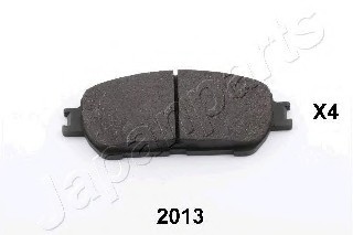 PA2013AF JAPAN КОЛОДКИ ТОРМОЗНЫЕ ДИСКОВЫЕ ПЕРЕДН TOYOTA CAMRY V40 2.4 06 PA2013AF JAPANPARTS