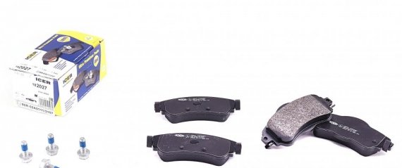 182027 ICER 182027_колодки дисковые передние ! \ Citroen C4 1.4/1.6Hdi 09># 182027 ICER