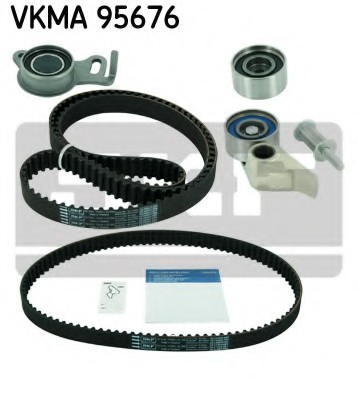 VKMA95676 SKF Рем./к-т ГРМ Mitsubishi L200 05-(ремень2шт+VKM75612+VKM85156) VKMA95676 SKF