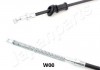 BCW00 JAPAN ТРОС СТОЯНОЧН ТОРМОЗА ЛЕВ DAEWOO NUBIRA 97 (DRUM) L=1654MM BCW00 JAPANPARTS (фото 2)