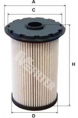 DE3131 MFILTER Фильтр топливный FORD C-Max, Focus II, Galaxy II, Mondeo (пр-во M-filter)