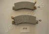 Колодки задние дисковые TOYOTA Camry Celica Carina E PP213AF JAPANPARTS