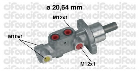 202296 CIFAM 202-296_[4601F8] !главн.торм.цил. \ Peugeot 206/306 ATE 93> 202296 CIFAM