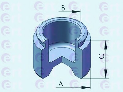 151233C ERT Поршень суппорта Lexus 470 (01-08) d=51mm (SUMITOMO) 151233-C 151233C ERT