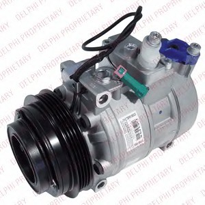 Компресор конд (шкив на 4 ручейка) Audi A4 A6 2.5TDI TSP0159333 DELPHI