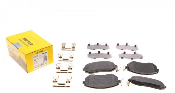 2576001 TEXTAR (Германия) ТОРМОЗНЫЕ КОЛОДКИ ПЕРЕДНИЕ SUBARU LAGACYOUTBACK 2.02.5 03 2576001 TEXTAR