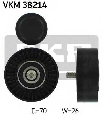 Vkm 38214_ролик натяжной! 70x26 bmw e90e91e92 1.8-3.5i 05> VKM38214 SKF