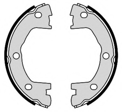 Гальмівні колодки барабанні BREMBO