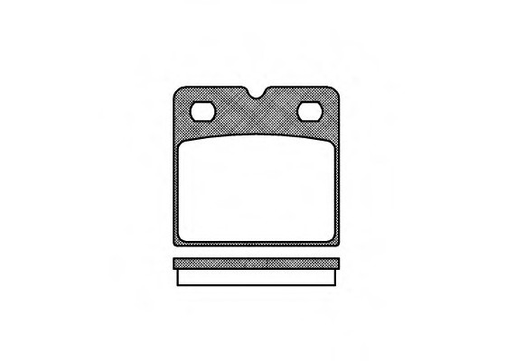1067 00_!колодки дисковые з. \ Jaguar S-Type 2.5/4.2 02> 106700 REMSA