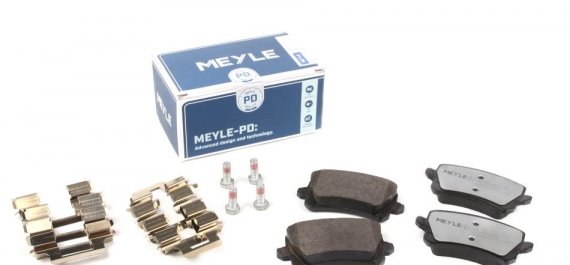 0252448317PD MEYLE Колодки торм.зад.(WVA 24483 17.2mm.) /PLATINUM PAD/ 0252448317PD MEYLE