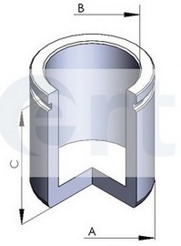 150673C ERT Поршень тормозного суппорта D44/48 PEUGEOT: BOXER ALL 02- 150673C ERT