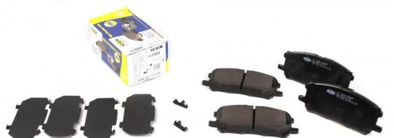 181584 ICER 181584_колодки дисковые передние ! \ Lexus RX300 all 03> 181584 ICER