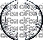 Фото комплект тормозных колодок, стояночная тормозная система 153505 CIFAM 153505 CIFAM 153505 CIFAM Комплект тормозных колодок, стояночная тормозная система 153505 CIFAM