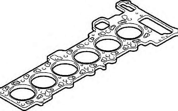 154980 ELRING (Germany) Прокладка ГБЦ BMW 3 E46/5 E39/60/Z-3 E36/Z-4 E85 2.0/2.2 96- (0.7мм)