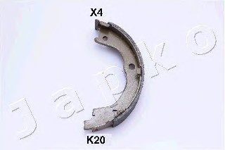 55K20 Japko Гальмівні колодки бараб. (D=190) Santa Fe II, Sorento I 06-