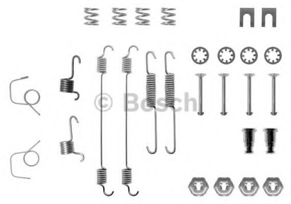 1987475100 BOSCH РЕМКОМПЛЕКТ Стояночного ТОРМОЗА CITROEN AX 1.4 GT 1987475100 BOSCH