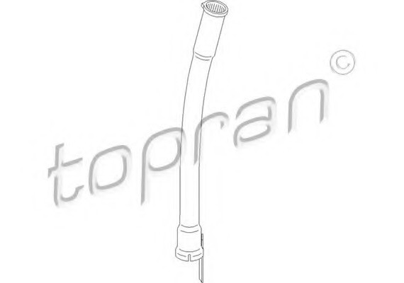 108035 TOPRAN (Germany) ВТУЛКА ЩУПА Уровня МАСЛА VW POLO GOLF BORA 1,9D 93- 108035 TOPRAN