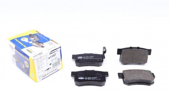 181187 ICER 181187_колодки дисковые задние ! \ Honda Shuttle 94-01 181187 ICER
