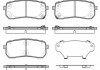 1288.12_колодки дисковые задние! \ Kia Sorento 13> 128812 REMSA